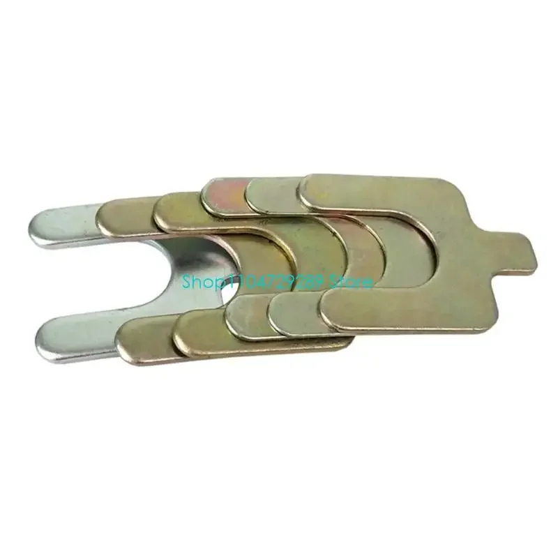 D8ke 50 PCS Alineación ruedas Insertar lavadora ajuste posicionamiento en forma U en forma U