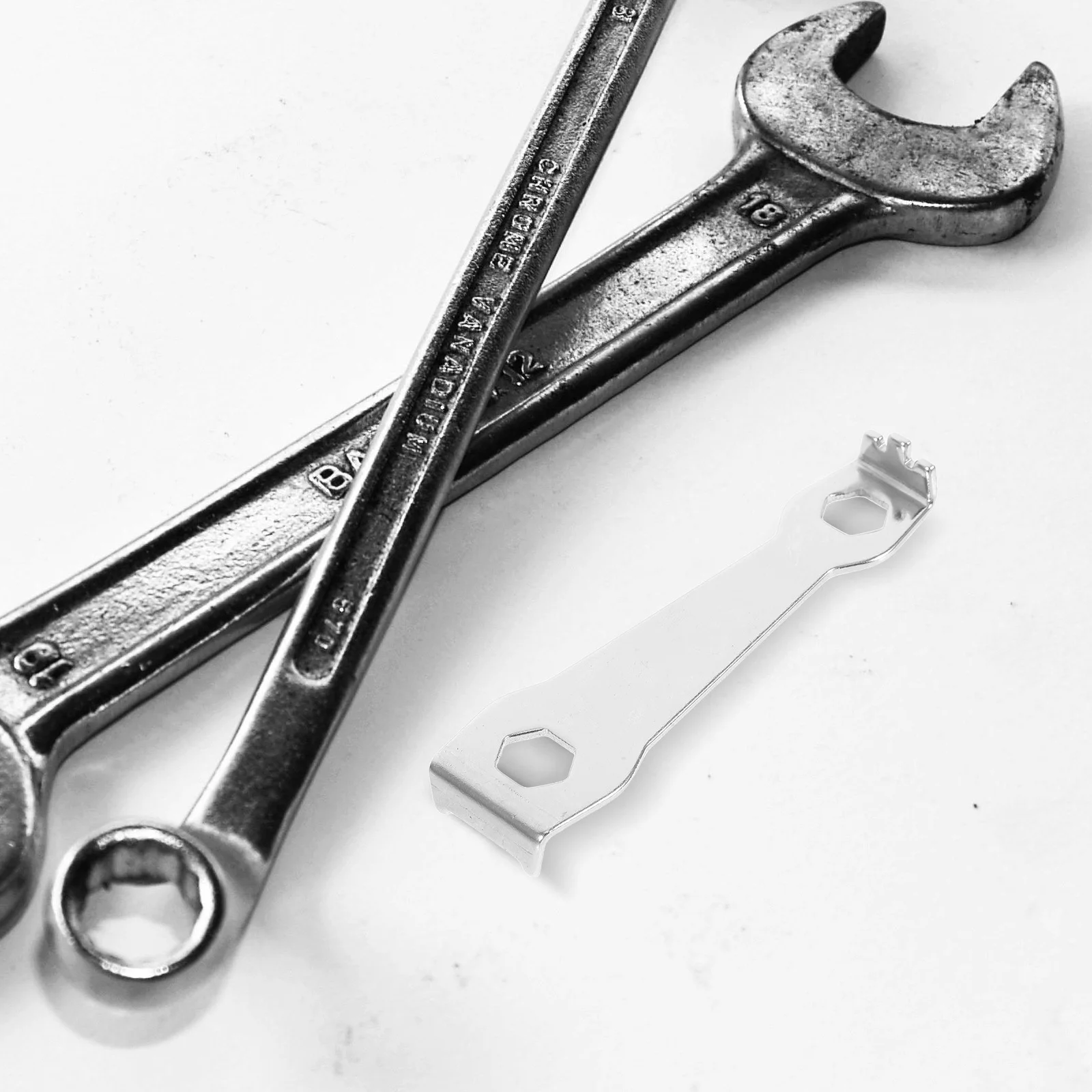 

Bike Tool Crank Chainring Removal Bicycle Repair Tool Road Mountain Mountain Bike Chain Breaker Accessory Chainring Nut Wrench