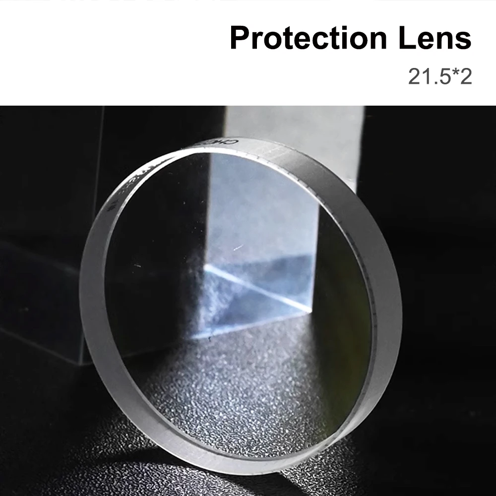 Laser Protection Lens Coating Quartz 21.5*2 Window Plate Quartz Fused Silica