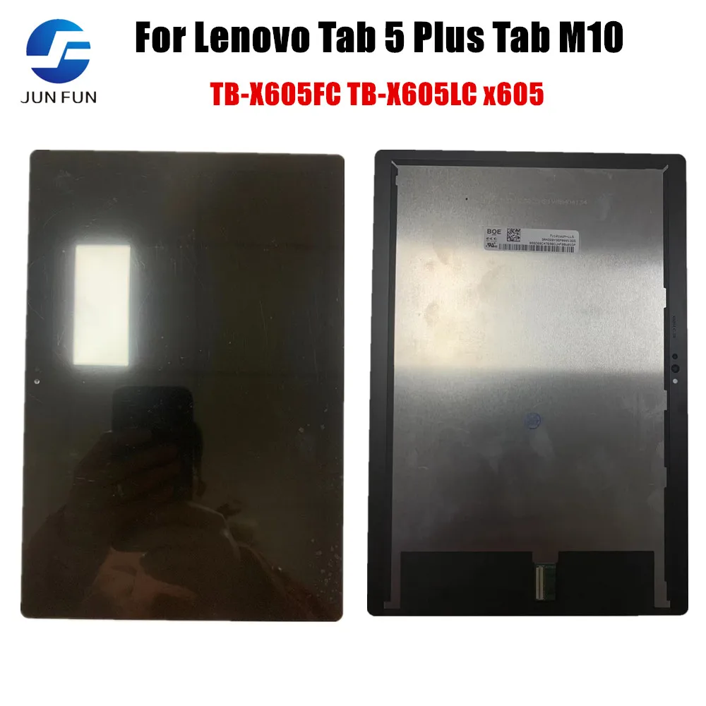 10.1 ''per Lenovo Tab 5 Plus Tab M10 REL TB-X605FC TB-X605LC x605 Display LCD Touch Screen Digitizer Assembly