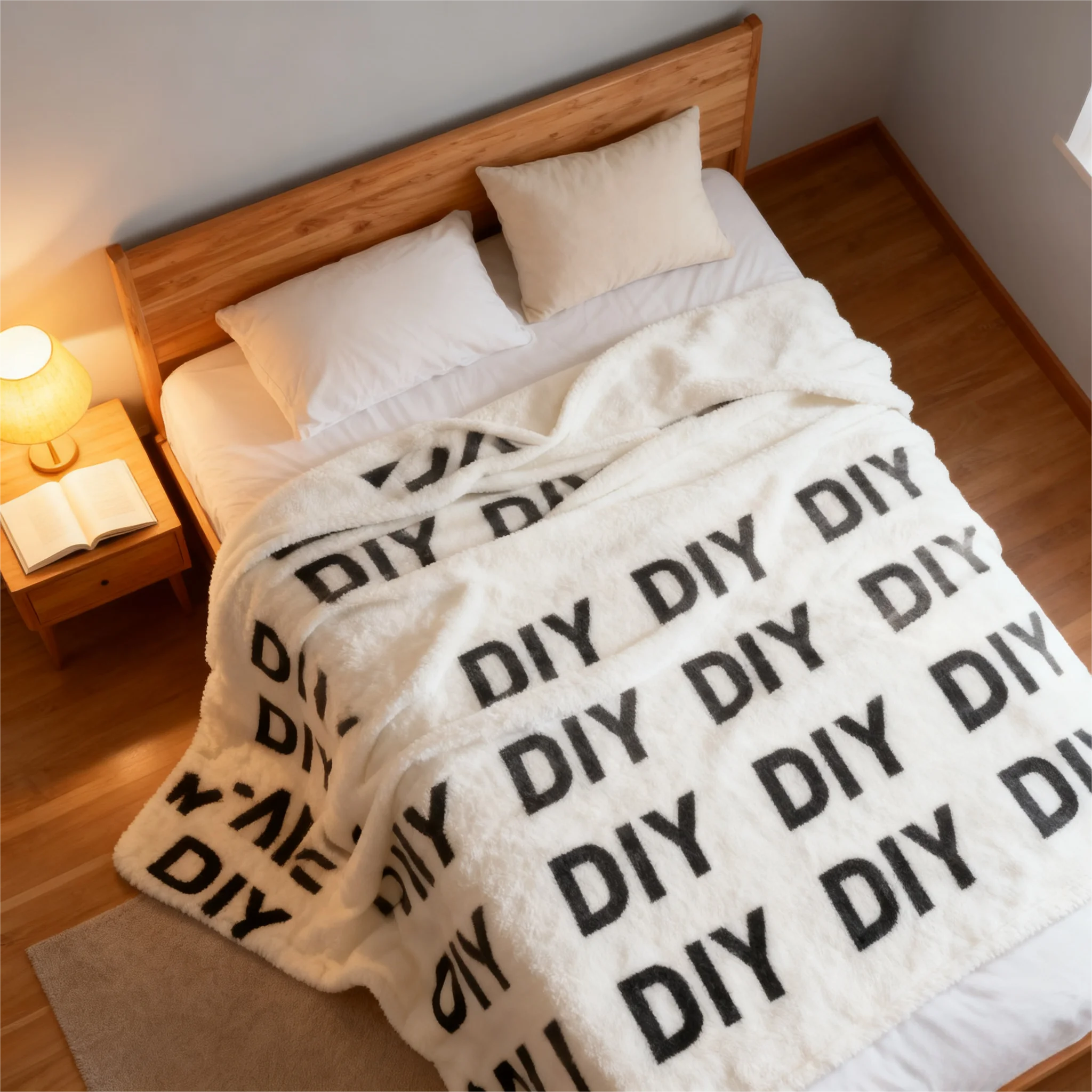 

Customize personalized flannel blankets, supporting DIY pattern printing and size customization. Made of warm materials.