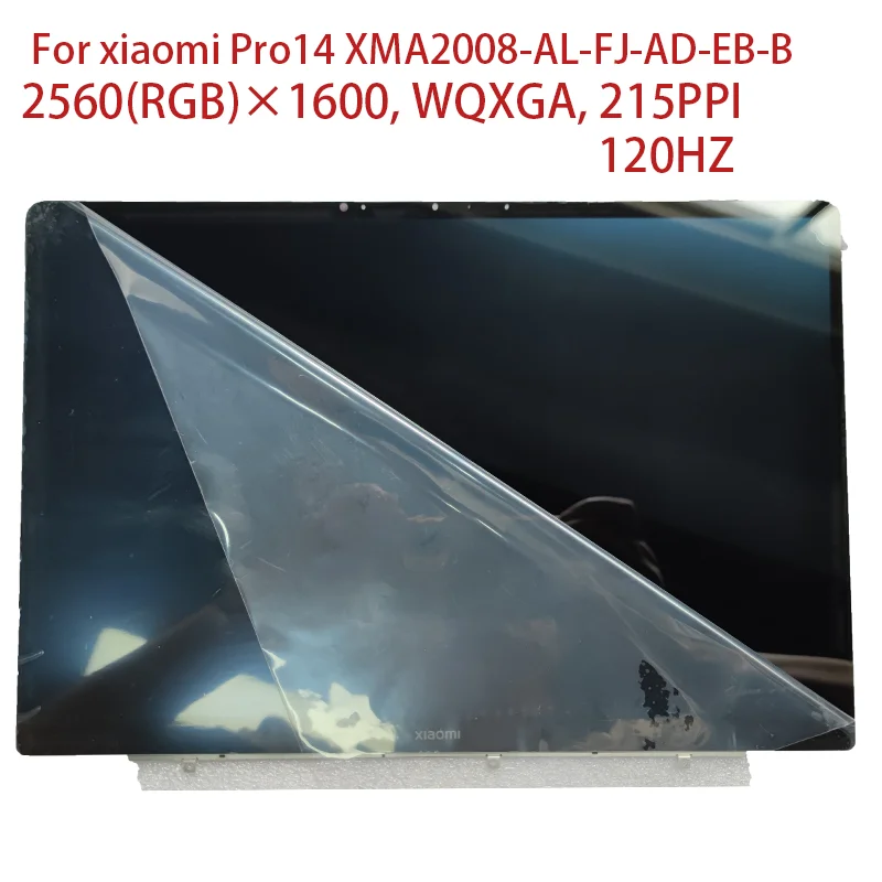 Laptop Tela Led para Xiaomi Pro14 Xma2008-al-fj-ad-eb-bl Display Matrix Lm140gf1f01 2560*1600 120hz