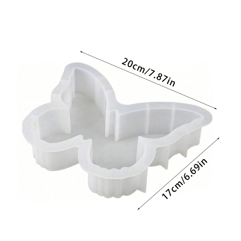 Flexible 20cm Butterfly Silicone Mold Resin Crafting Perfect for Artistic Decors Dropshipping