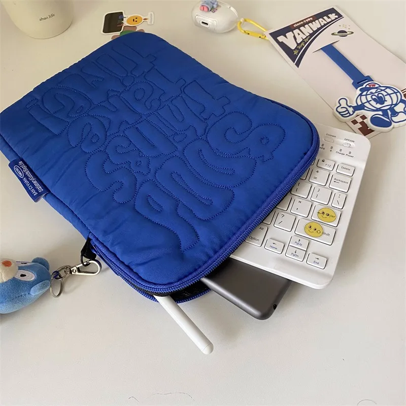 クリエイティブレター MacBook Pro 11/13 インチ ラップトップスリーブ ポリエステル タブレットケース プレミアムストレージオーガナイザー スリム ポータブル保護