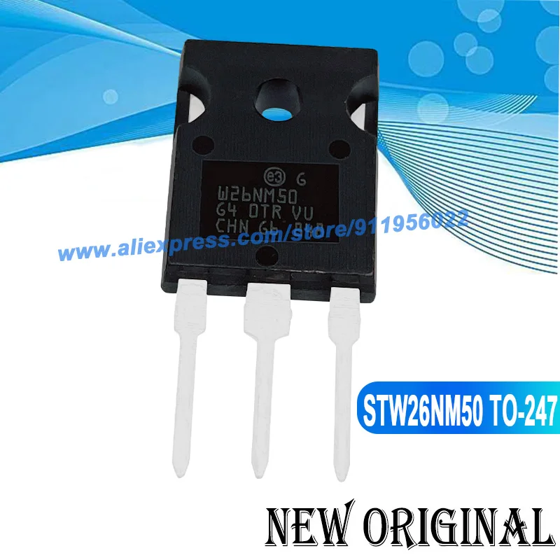 (5 Pieces) W14NK50Z STW14NK50Z  TO-247 500V 14A / STW26NM50 W26NM50 STW23NM50N W23NM50N STW23N85K5 23N85K5 TO-247