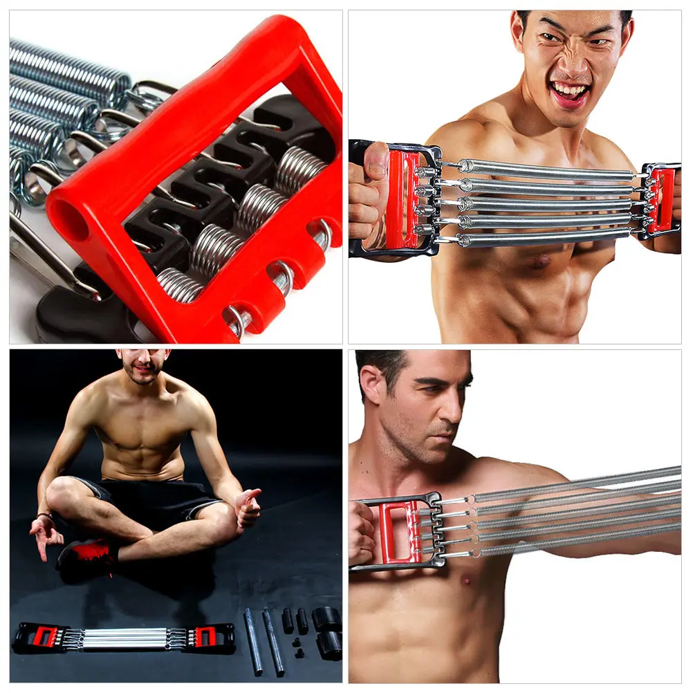 

Chest Expander Muscle Training Gear Pulling Bands Exerciser Multifunction Pullers Stretching