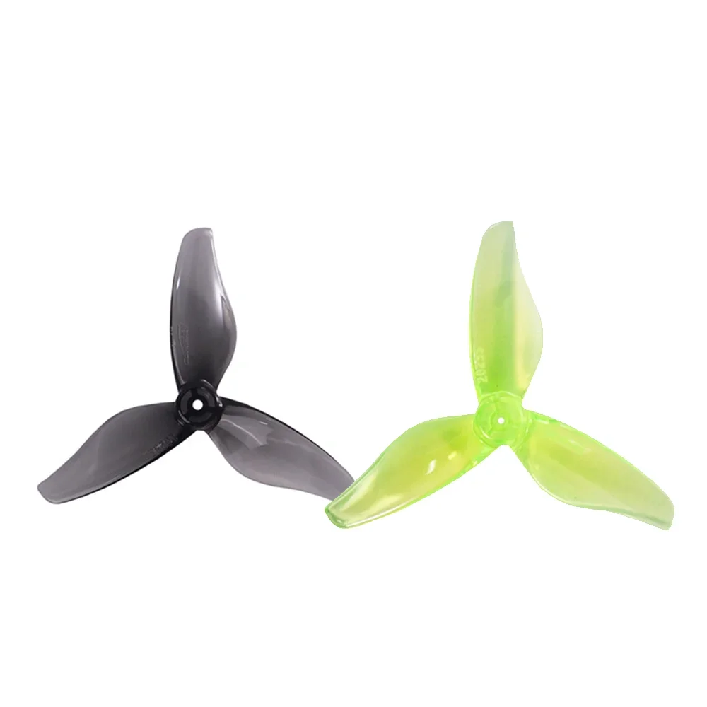 Gemfan 2023S – hélice à 3 pales, trou de 1.5mm pour Micro Drones FPV de 2 pouces, moteur 1105 5500kv, 4 paires