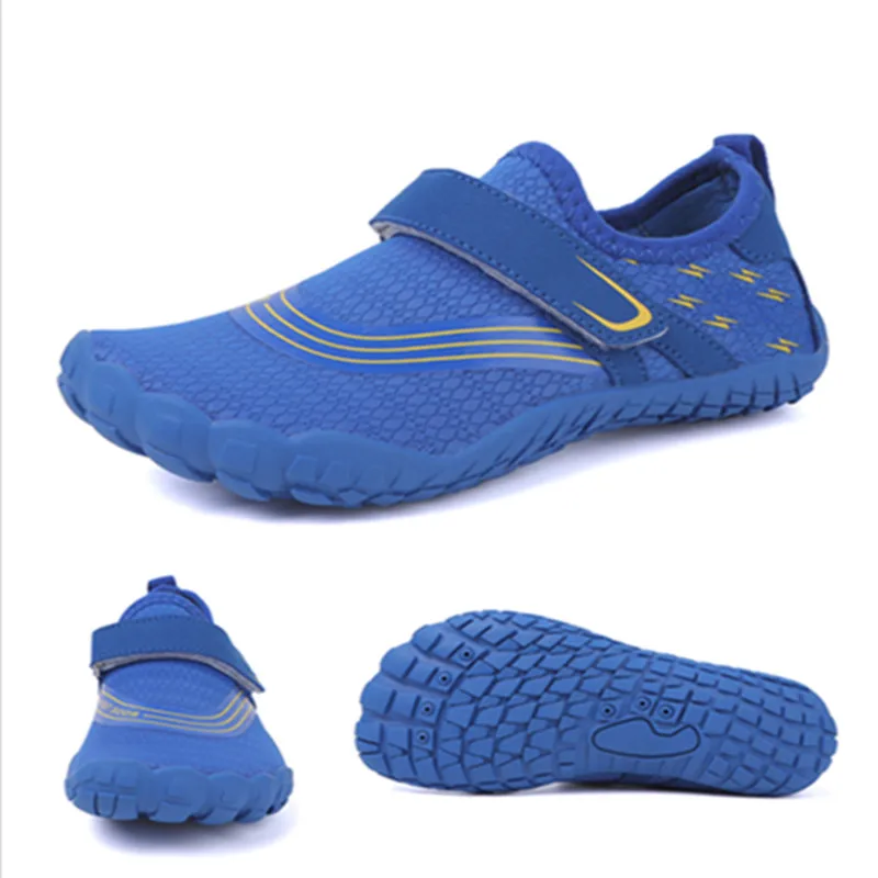 Chaussures d'eau légères pour garçons et filles, chaussures d'eau pour enfants, chaussures de sport à cinq doigts, chaussures de plage et de mer, chaussures pieds nus à séchage rapide