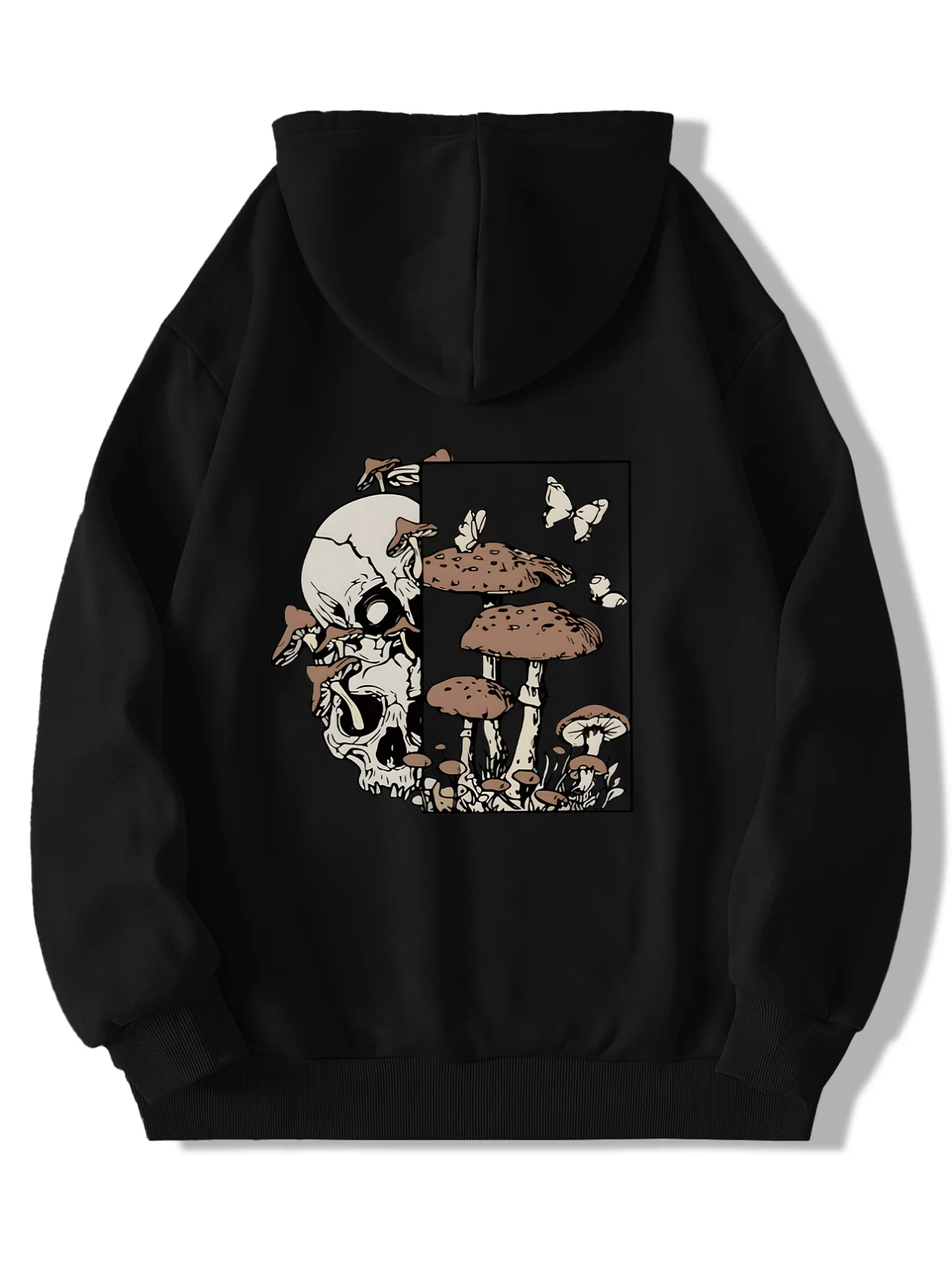 

Мода популярна в уличном стиле. Толстовка с капюшоном и принтом спереди, спортивная толстовка с карманом, уличная одежда