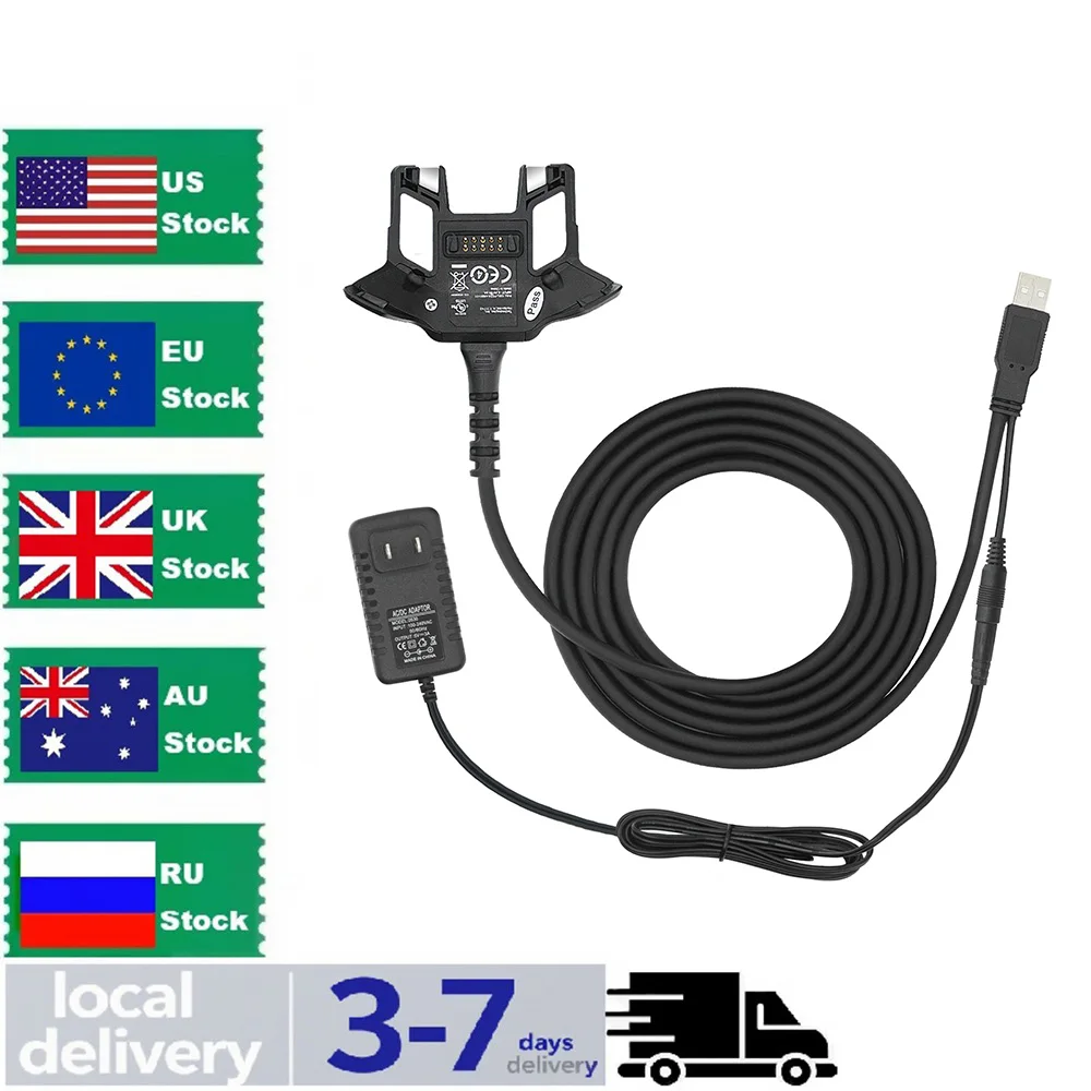 

Зарядное устройство для Zebra Motorola Symbol TC70 TC70X TC72 TC75 TC75X TC77 CBL-TC7X-USB1-01, зарядный кабель с адаптером