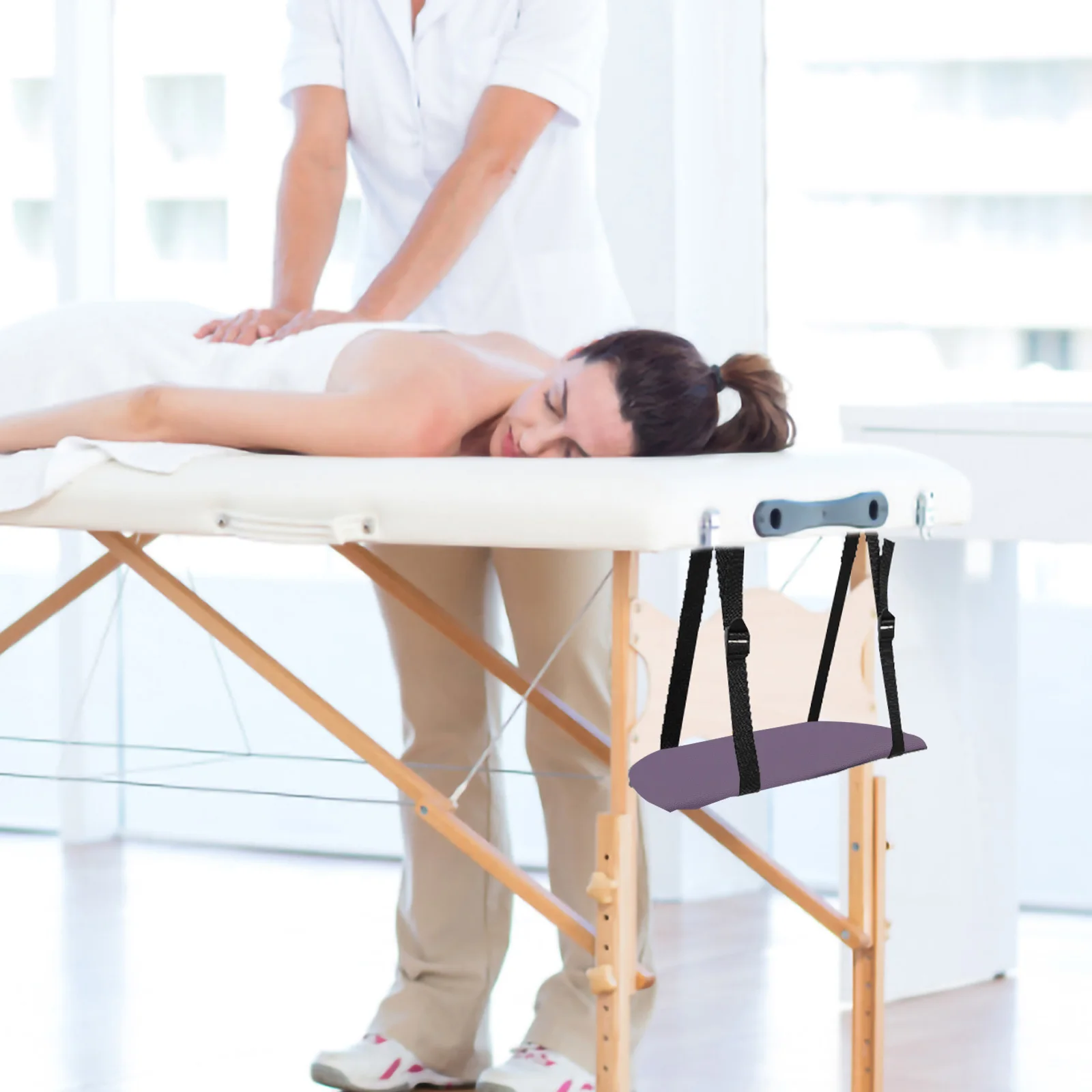 

Arm Rest Support for Massage Table PU Sponge Material Comfortable Ergonomic Design Portable Spa Bed Accessory Beauty Bed Hand