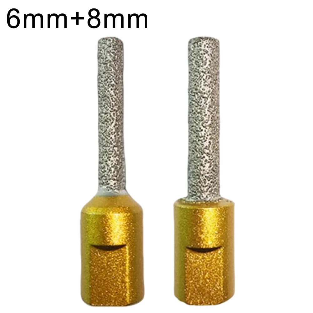 For Marble Cutting Yellow Brazed Core Bit Dry Drill Bits For Angle Grinder Marble Drilling Tool Wax Filled Cooling