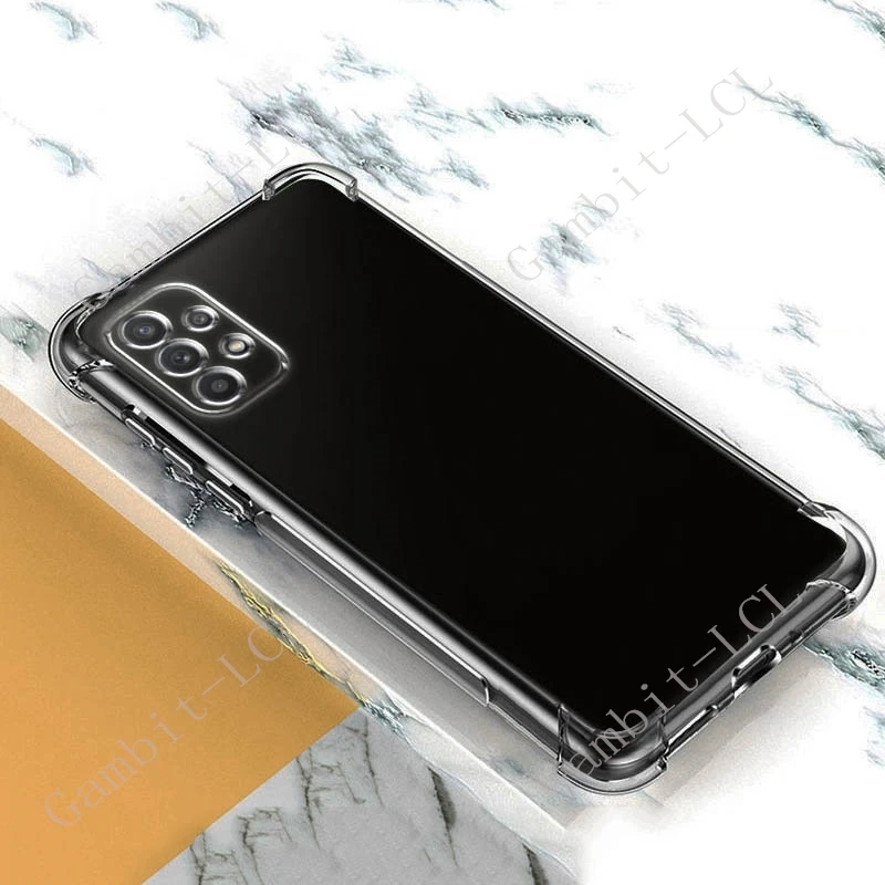 For Samsung Galaxy M32 A32 5G GalaxyM32 SM-A326B/DS Smartphone Phone Original Protective Back Cover Soft Anti-Falling TPU Case