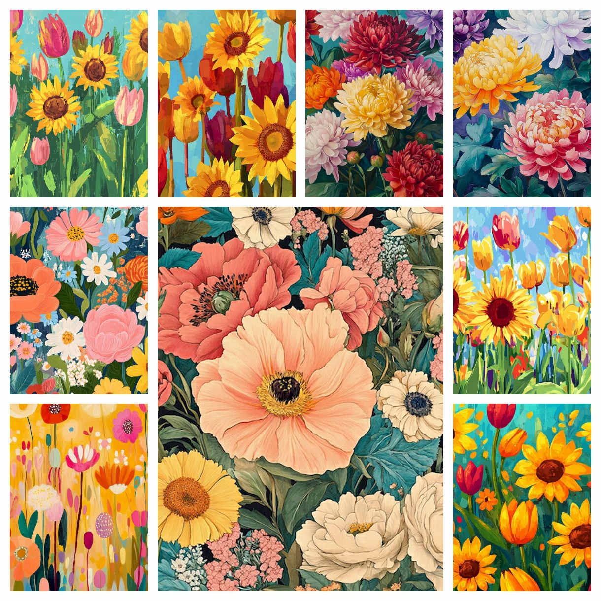 Flower Handmade Dia…