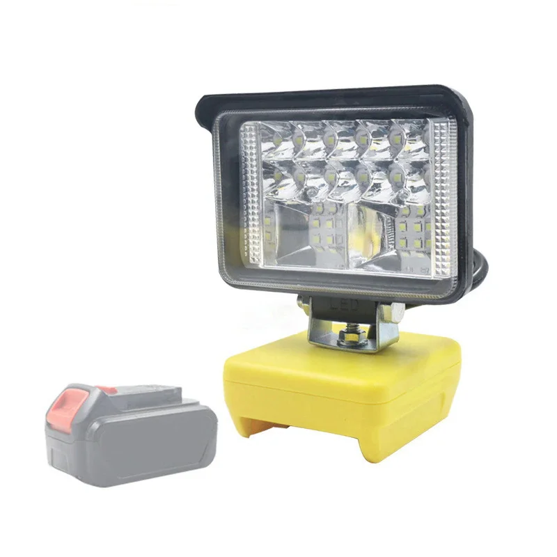 LED Work Light For Dewalt 18V 20V Outdoor Tools Flashlight For Dewalt Li-ion Battery DCB183 DCB206 DCB609