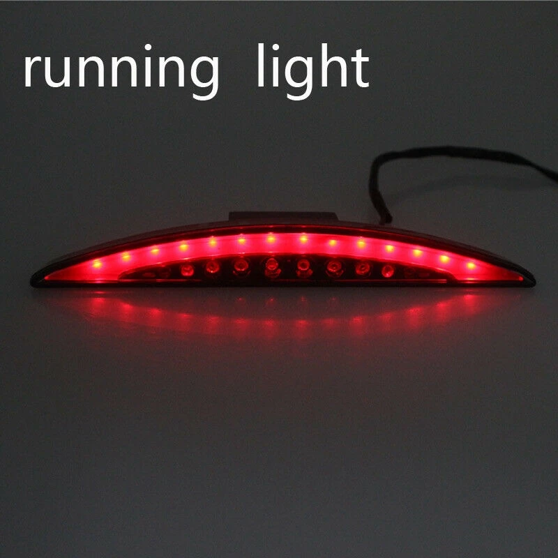 

Необычный задний фонарь мотоцикла, светодиодный стоп-сигнал, задний фонарь для Breakout FXSB 2013-2019, фонарь заднего крыла, черные линзы