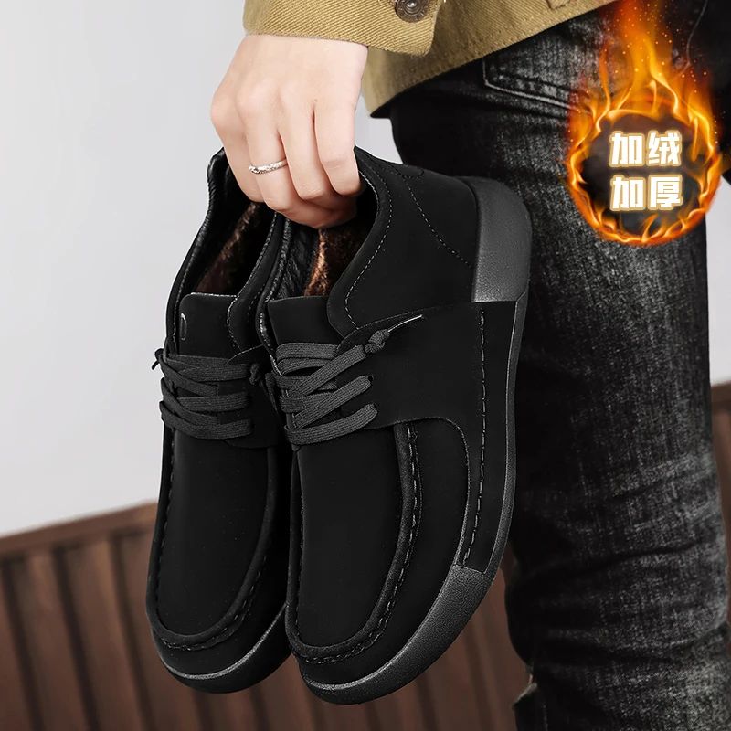 

Men's fashionable outdoor autumn and winter casual flat, light, comfortable and personalized shoes 2025