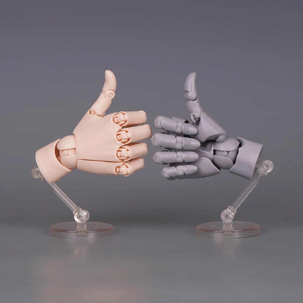 Nieuwe Gashapon Capsule Speelgoed 1/2 Joint Beweegbare Palm Model Artistieke Primitieve Mechanische Arm Cijfers Desktop Decoratoion Kids Geschenken