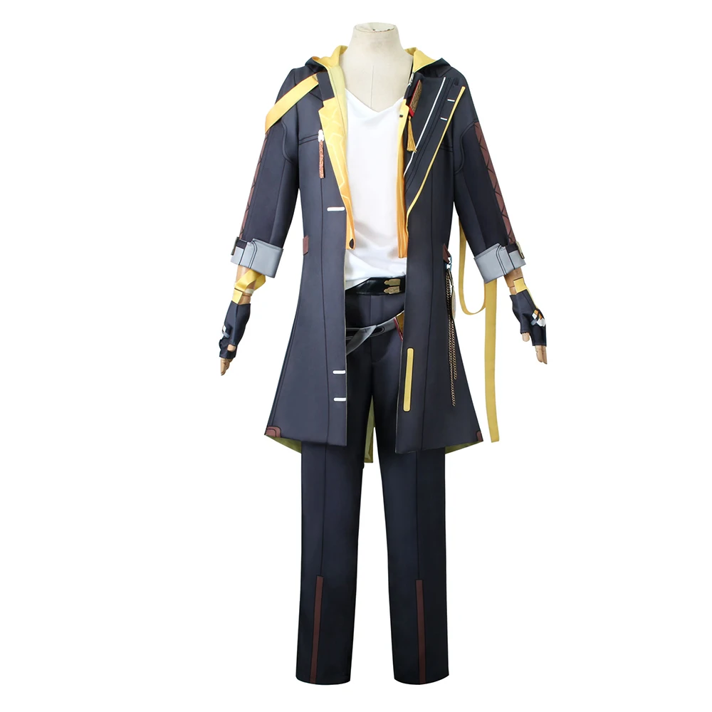 Jeu Honkai Star Rail Trailblazer Stelle Caelus Cosplay Costume, Uniforme, Gants, Perruque, Costumes d'Halloween pour Hommes et Femmes, Haute Qualité