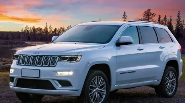 2PCS Feux de jour à LED DRL compatibles avec Jeep Grand Cherokee 2014-2022, homologués EU E-mark, ensemble de feux de jour