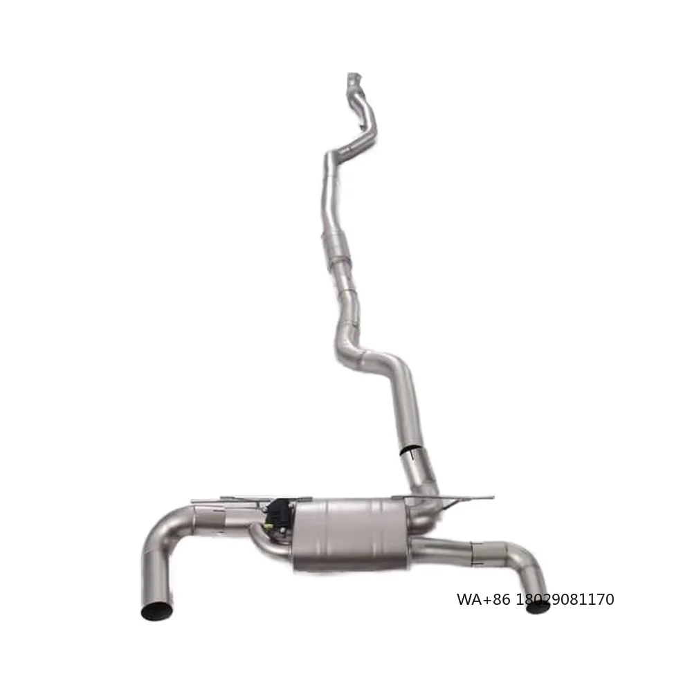 

SYPES for 335/335i F30 3.0T N55 Car Valvetronic Muffler Exhaust System Catback Exhaust Pipes SS 304 Stainless Steel Valved