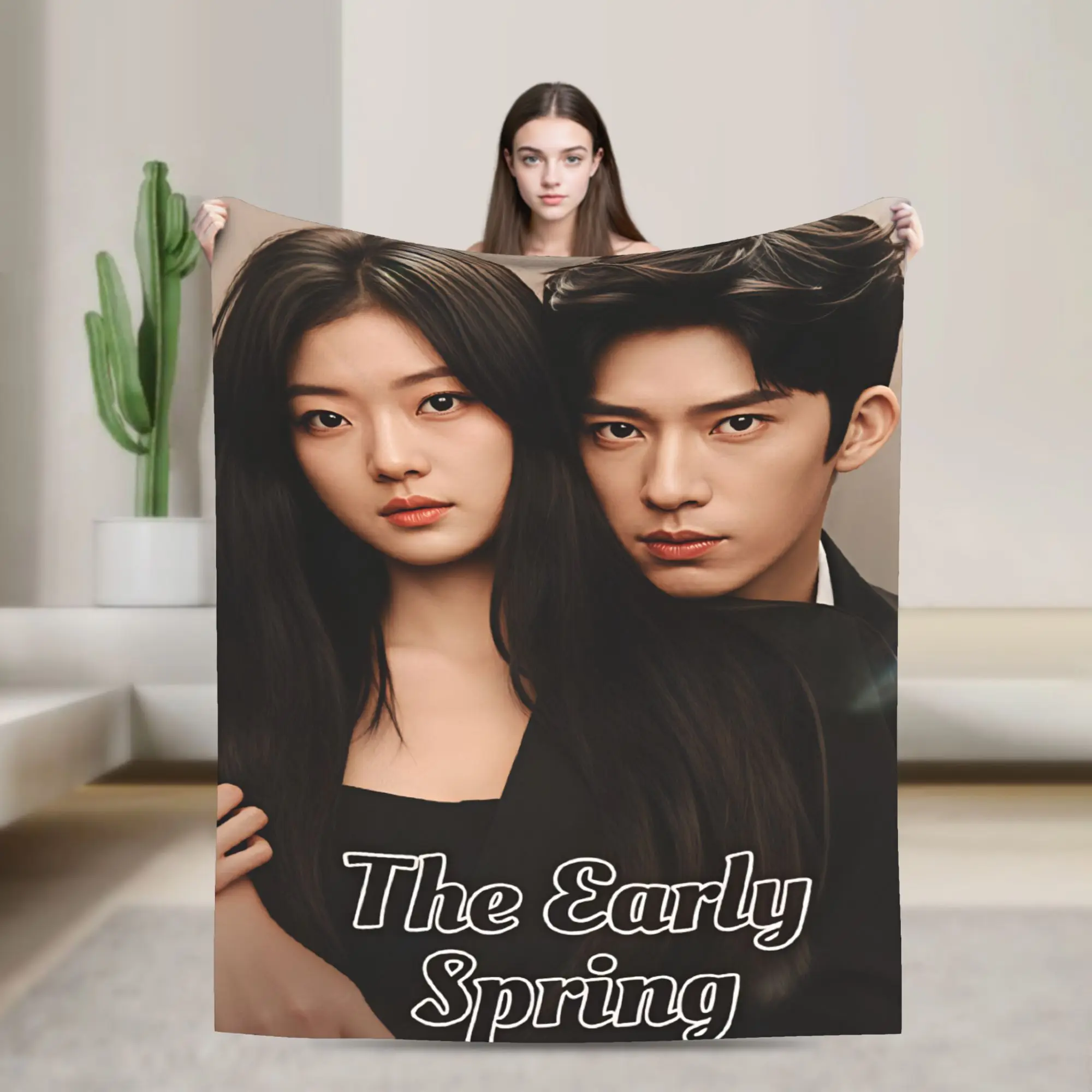 The Early Spring Super Soft Blanket C Drama Kids Adult Plush Throw Blanket Street Trend Home Decor Flannel Bedspread Sofa Cover