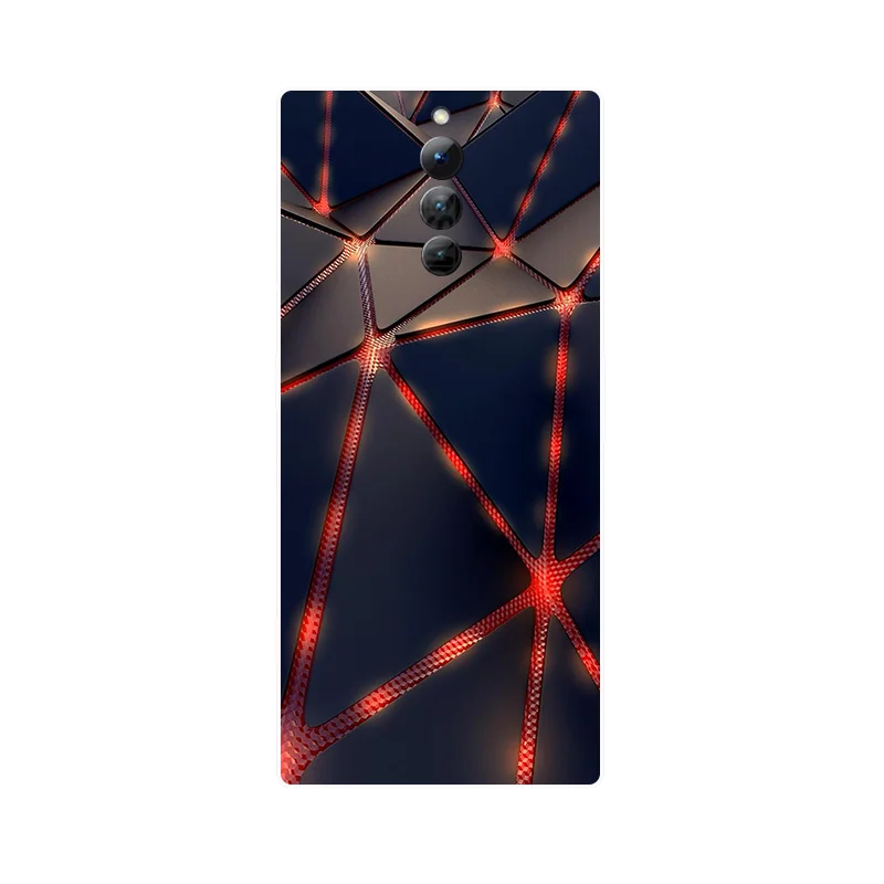 لغطاء ريد ماجيك 8S برو بلس، كرة قدم، حافظة خلفية سيليكون ناعمة، لزي تي إي نوبيا ريد ماجيك 8S برو، غطاء هاتف، ماجيك 8 إس برو بلس