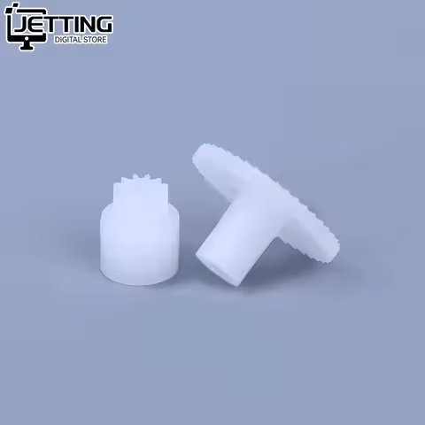 Cassette Deck Tape Gear White Pom Gear Replacement ForKX-79CW Cassette Deck Player Diameter 13.3x Aperture 2.5mm