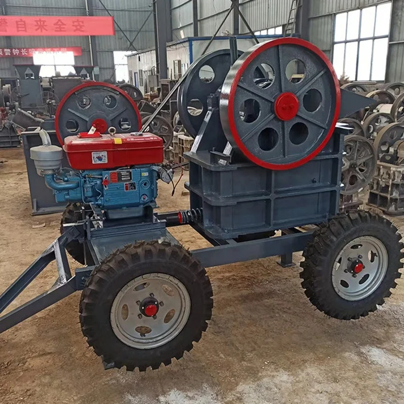 Small Mobile Stone Crusher Factory Customization Service of 150*250 Jaw Crusher with Sieve Machine