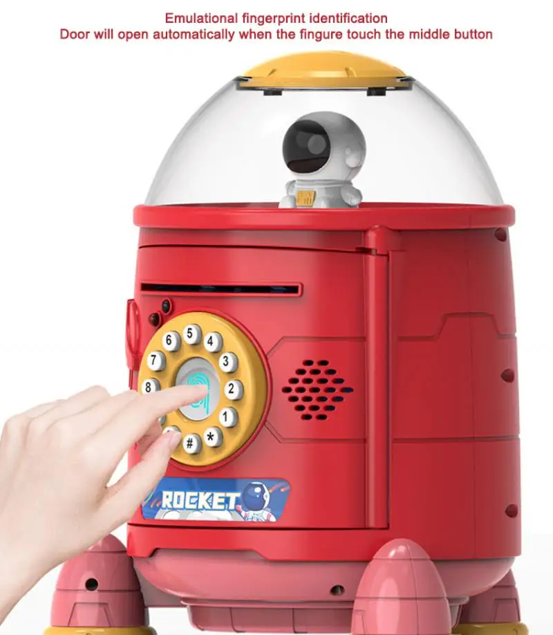 子供のための電気貯金箱,コインを保存するための教育玩具