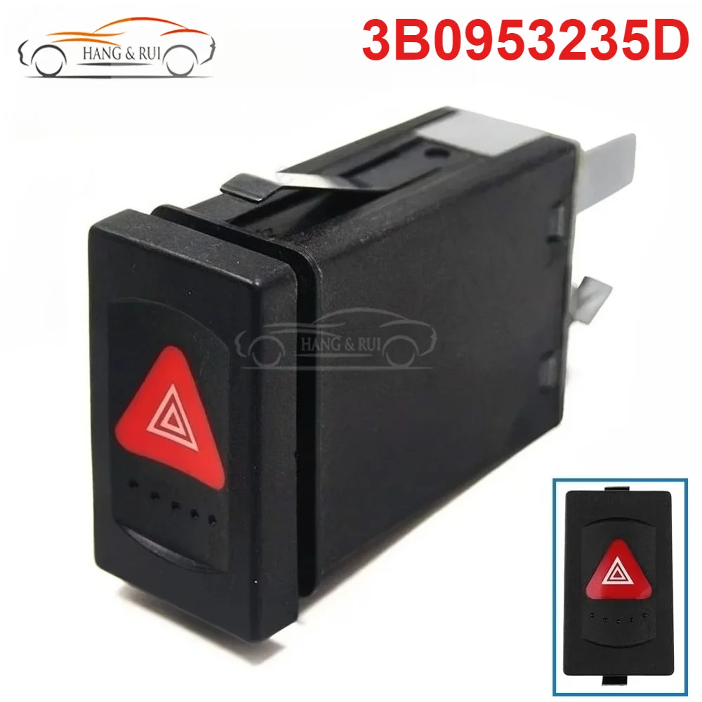 3B0953235D For VW Passat 3BG 3B Skoda Superb 2002 2003 2004 -2008 Harzad Emergency Warning Warn Light Flasher Switch Button