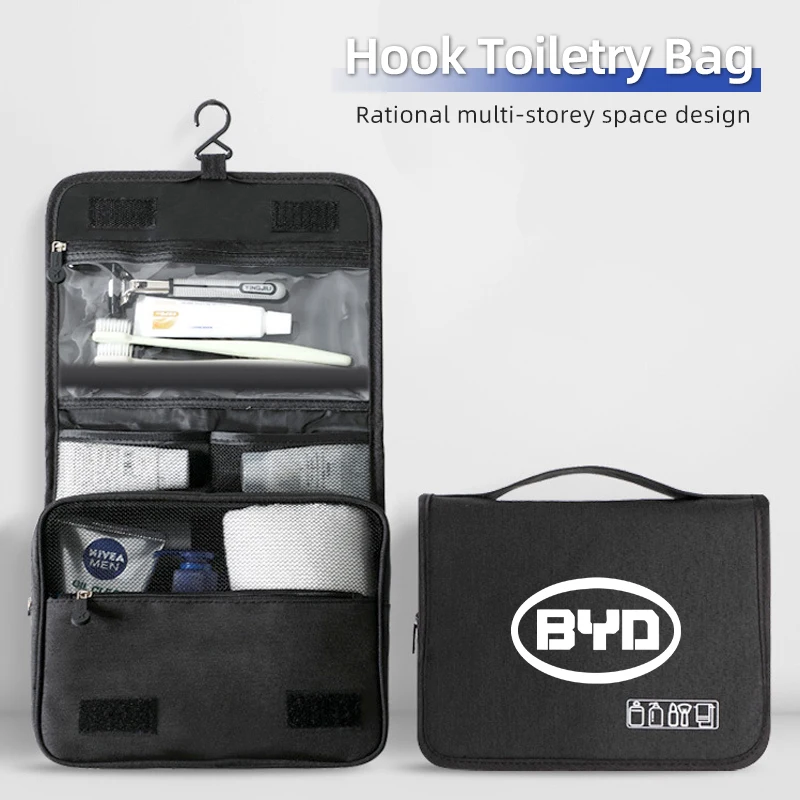 

Автомобильный крючок для туалетных принадлежностей, дорожная сумка-органайзер, портативная сумка для хранения для BYD S6 F0 F3 E6 I3 S7 G3 E5 G6 L3 F6 S8 M6 F3R