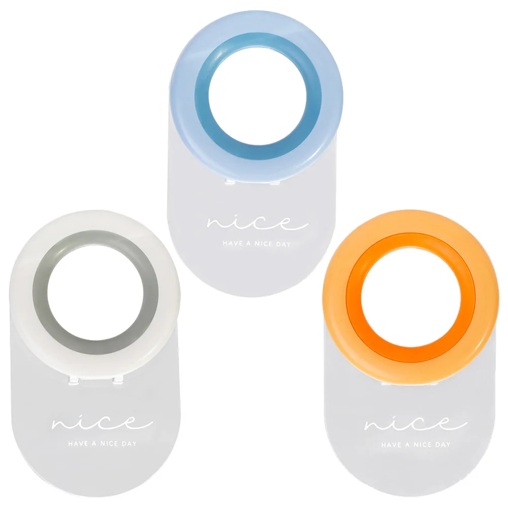

3 Pcs Toilet Seat Lifter Durable ABS PC TPR Material Home Supply Public Place Portable Non Touch Design Suitable Most Toilet