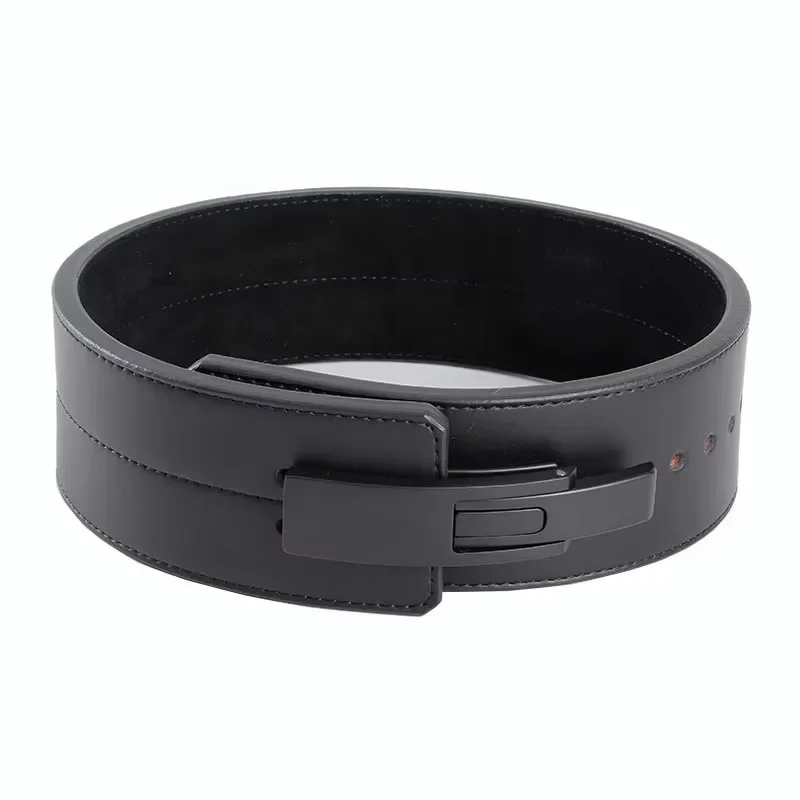 Cowhide Waist Belt Powerlifting Fitness Strong Pull Squat Training Leather Waist Support Bodybuilding Lifting Gym Weightlifting