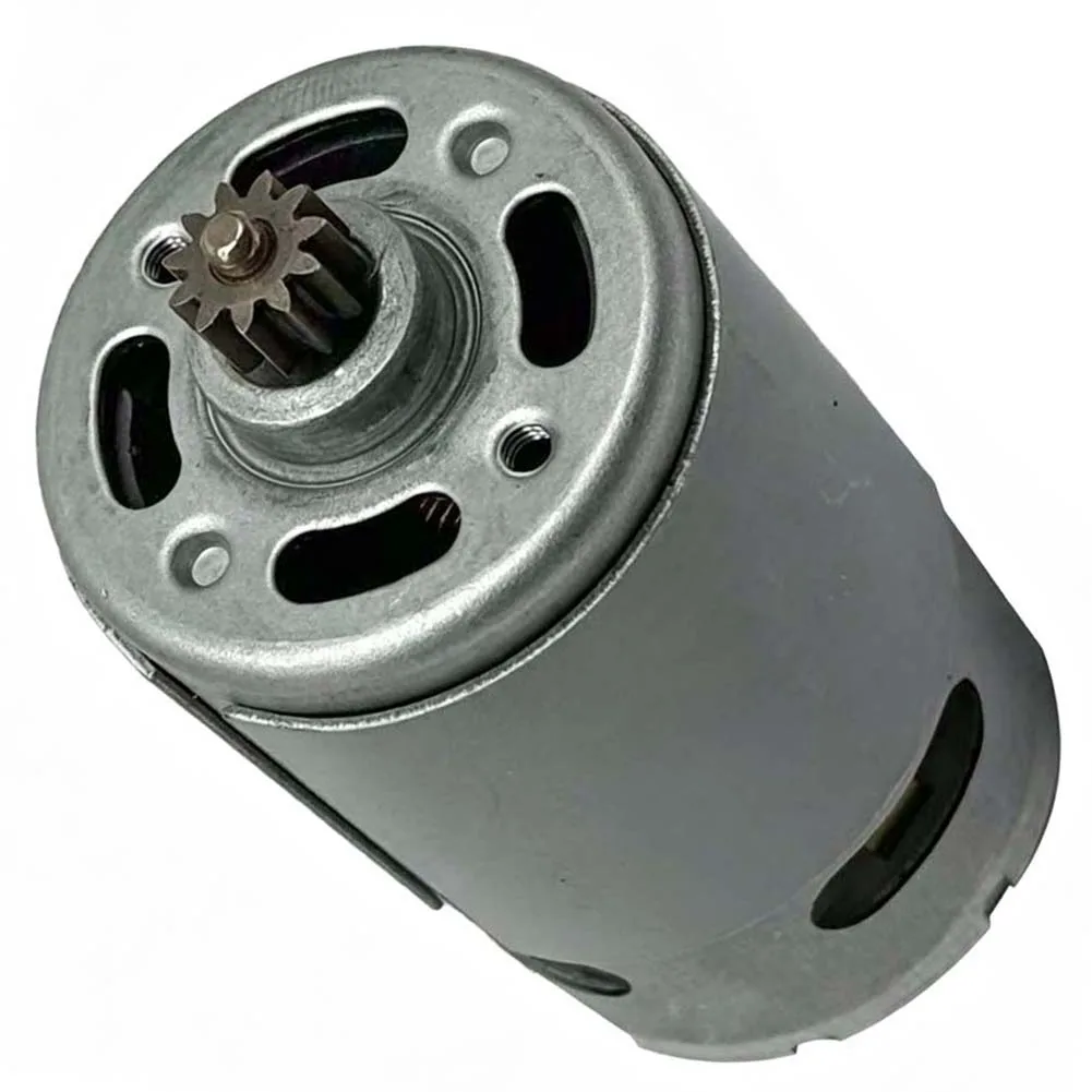 14.4V 550 Type 11 Tooth Electric Motor For Small Drill Power Tool Replacement Silver Metal Core High S'peed Engine Part