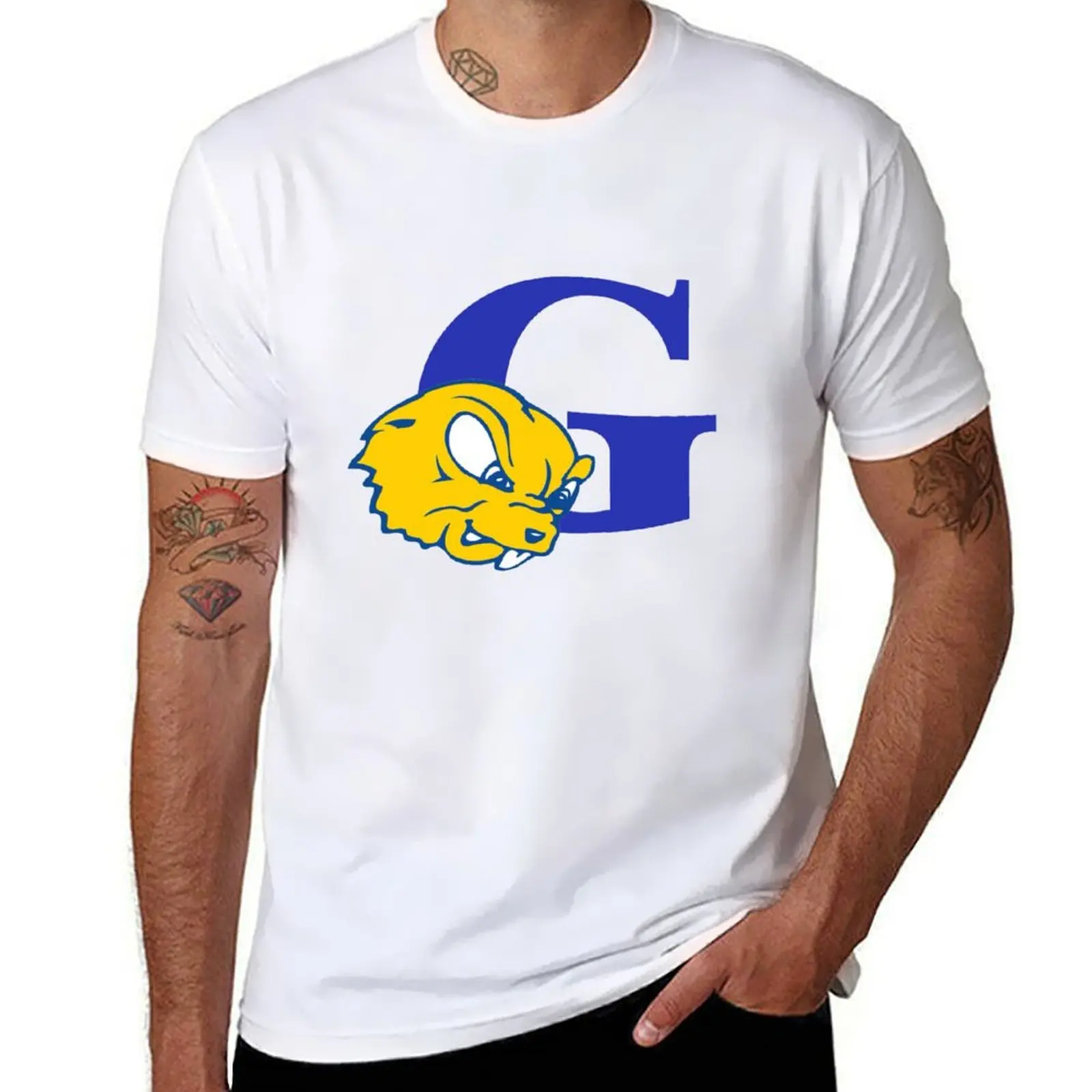 

Goucher College T-Shirt mens graphic t shirts t shirt personalised funny t shirts cotton T-Shirt
