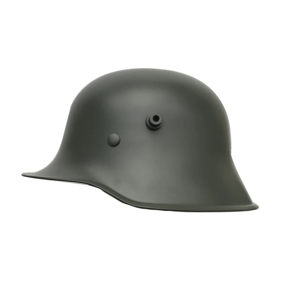 WW1 M18 Steel Helmet with Leather Liner German Replica M1916