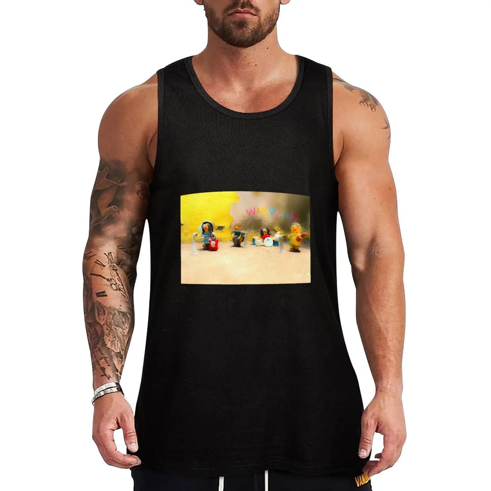 

Warpaint band Tank Top Japanese t-shirt Vest for boy vest men gym t-shirts