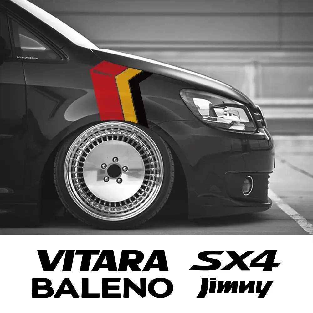 Auto Stickers And Decals Accessories For Jimny Swift Vitara Ignis Grand Vitara Alto Baleno Sx4 Samurai S-cross