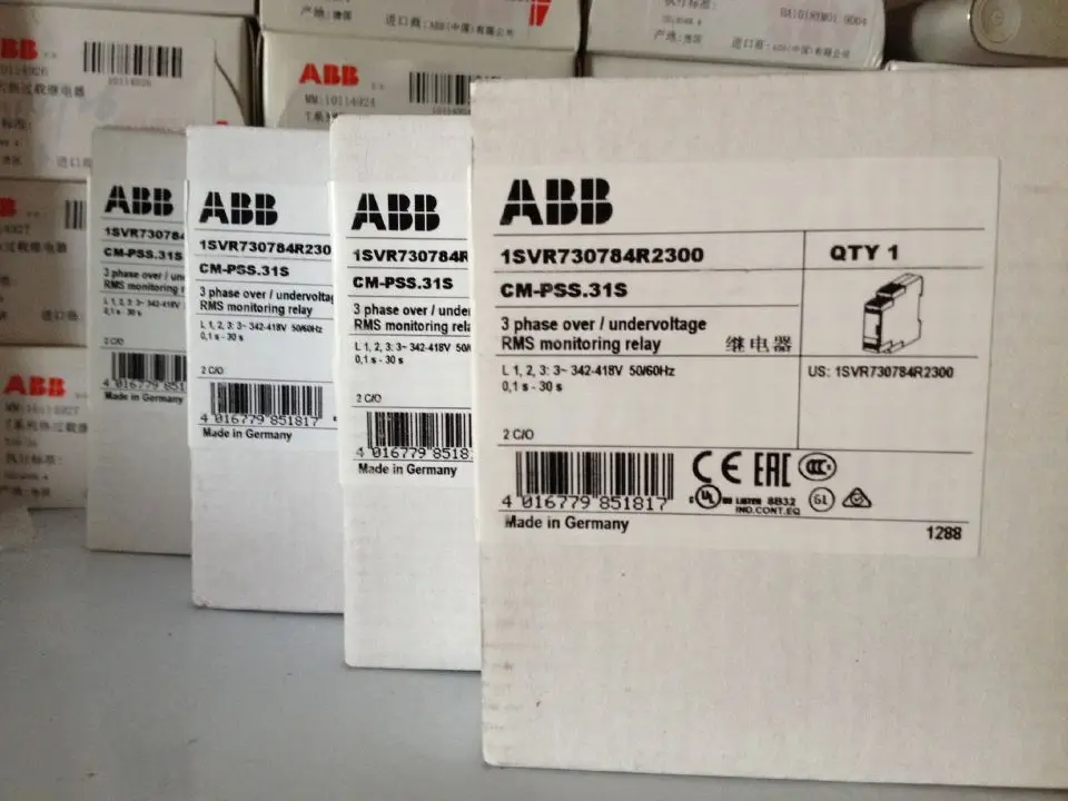 [Brand New Original And Genuine] ABB Three-phase Multi-function Monitoring Relay CM-PSS.31S