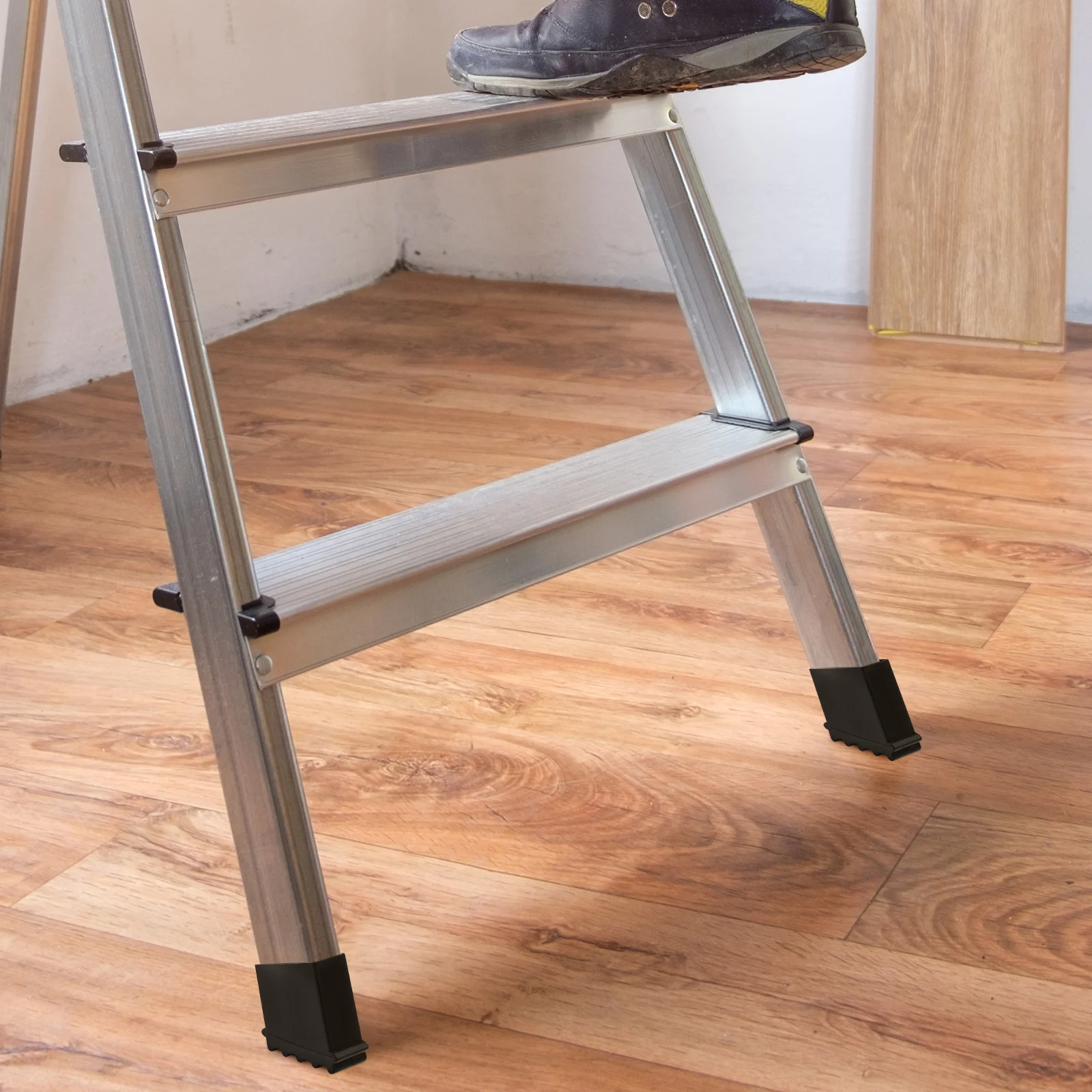 Cubiertas de goma para pies de escalera, almohadillas para pies de escalera, extensión de cojín, parachoques de seguridad, reemplazo de escalera