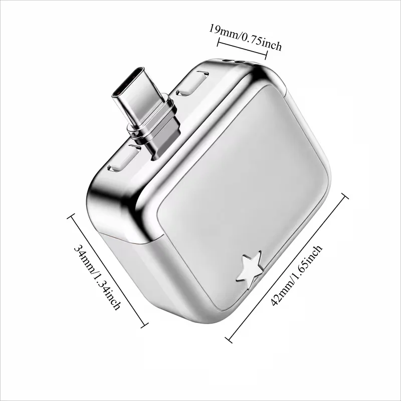 140W Automatic Pop-Up Charging Separator Type-C Charging Adapter Overcharge protection Auto power-off for Type-C devices