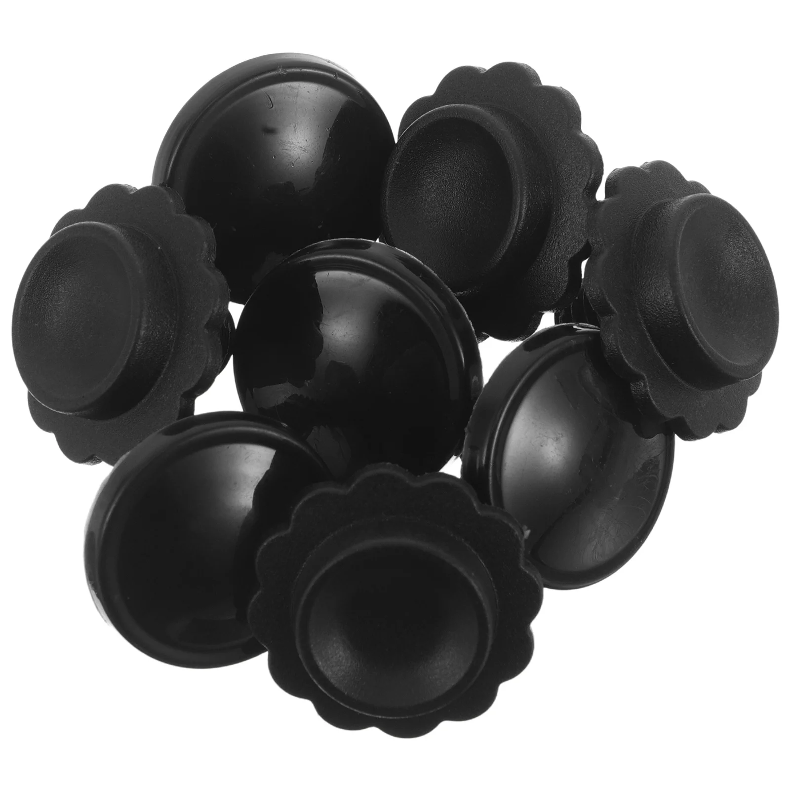 

8pcs Umbrella Top Cap Kit 6Mm 8Mm Replacement Tips For Rain Patio Umbrellas Durable End Fittings Repair Accessories