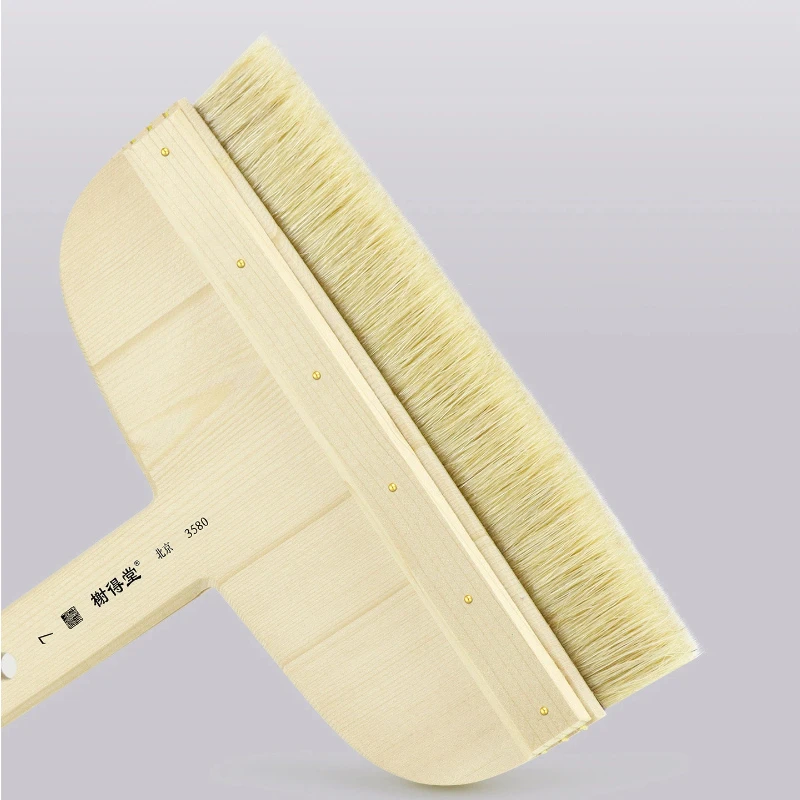 professional-thick-widened-hog-bristle-flat-row-brush-sturdy-bristles-wood-handle-artist-oil-acrylic-painting-creation-art-tools