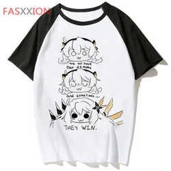 honkai impact t shirt male t-shirt hip hop tshirt funny streetwear clothing harajuku top for men tee