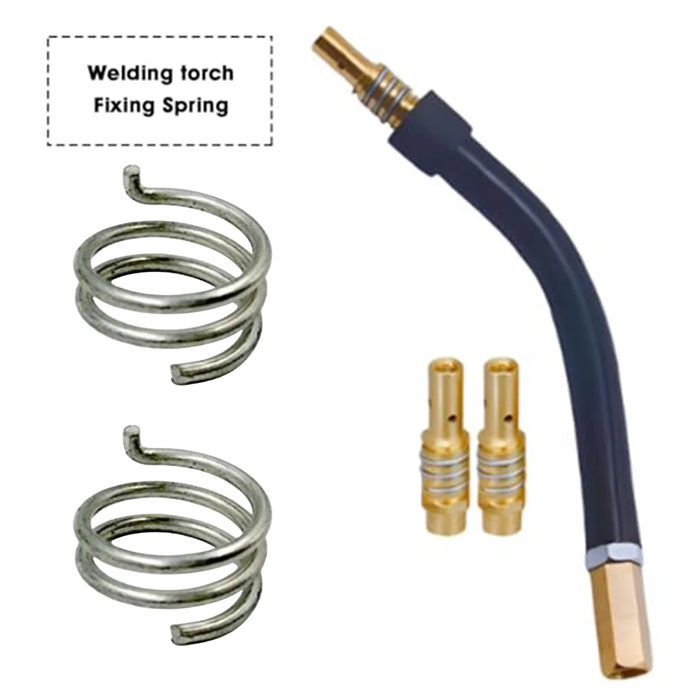 20Pcs Welding Springs Contains M B 25AK Mounting Springs Compatible With MAG Inert Gas CNC Metalworking Manufacturing Tools