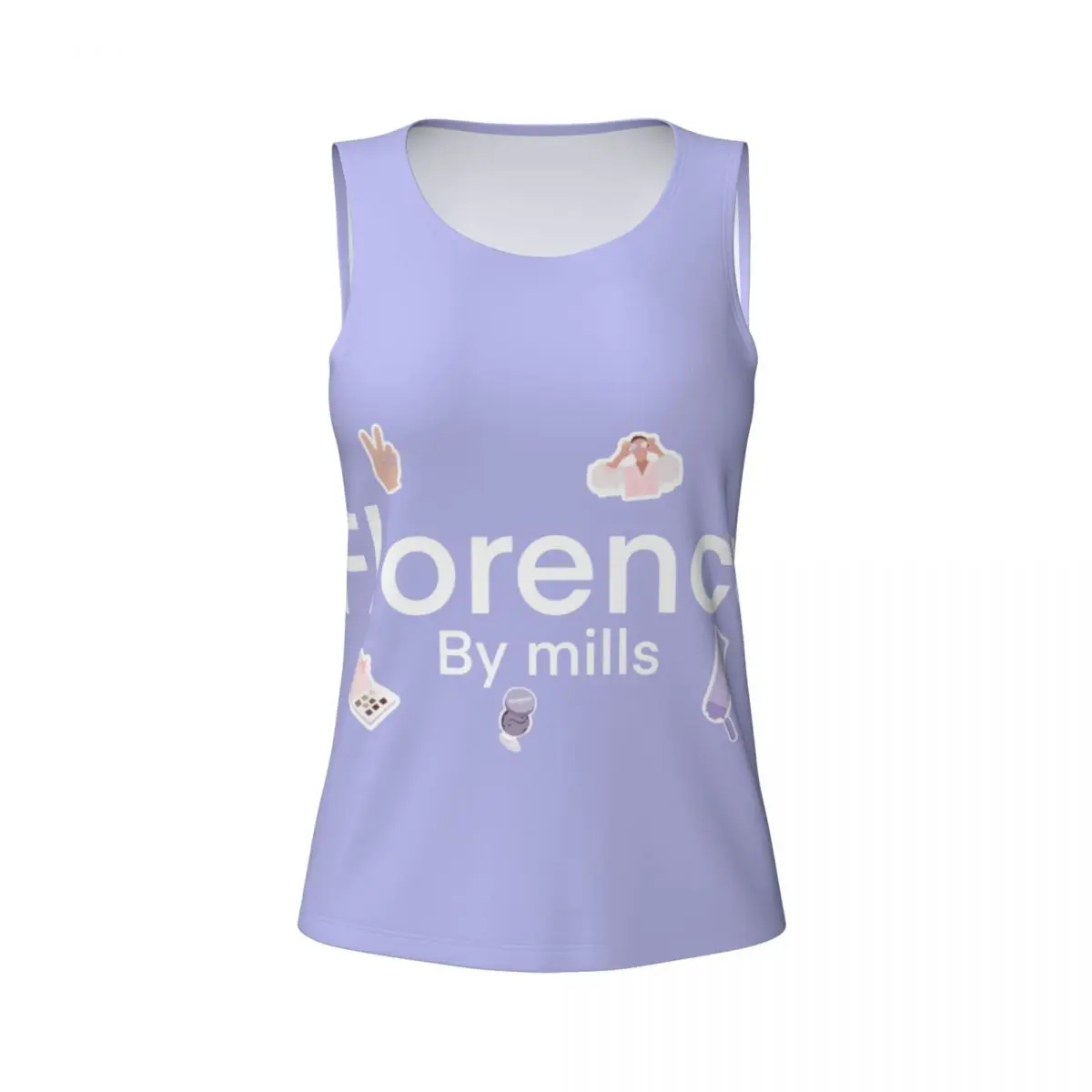 Benutzer definierte Florenz von Mills Yoga-Shirt für Frauen Workout Gym Tank Tops