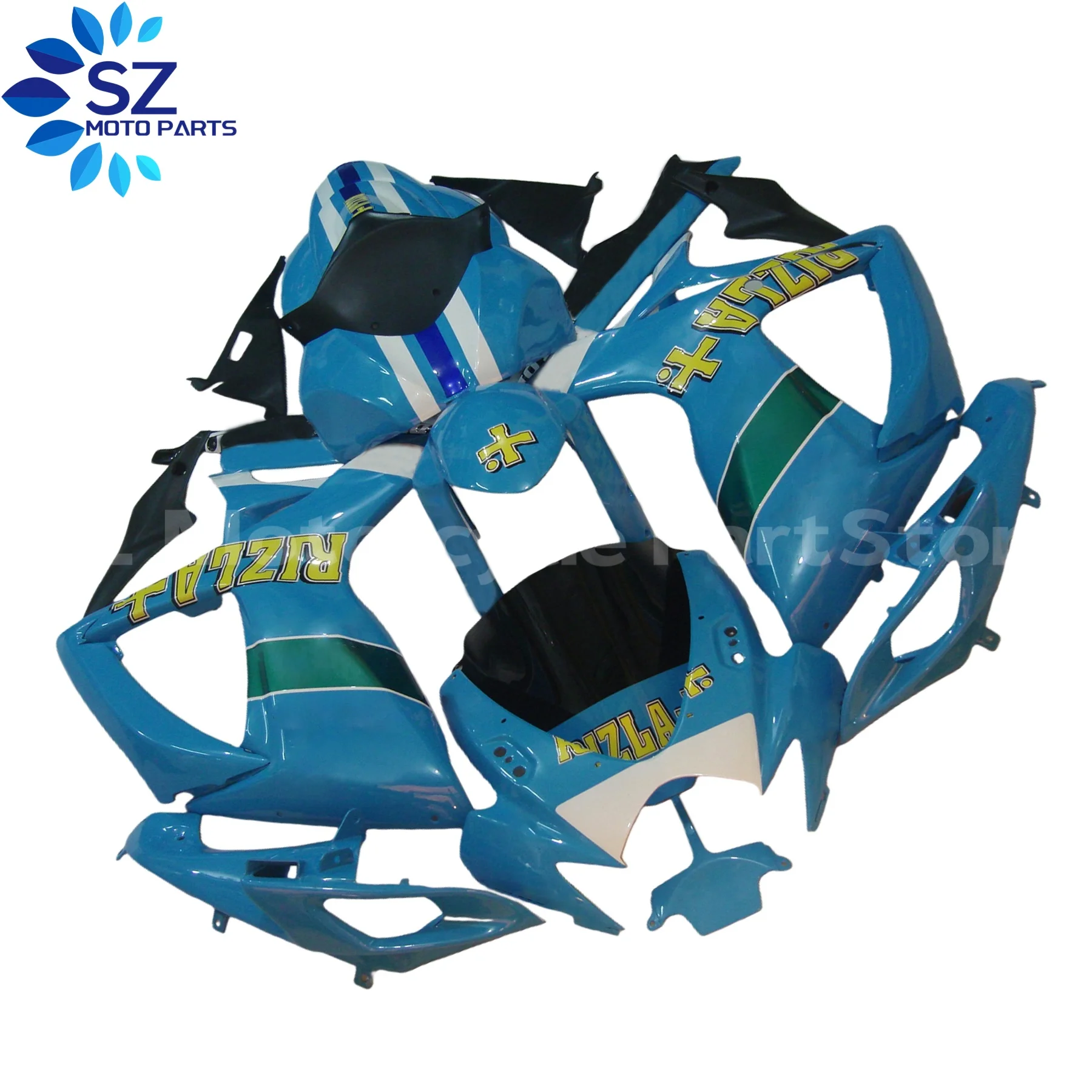 Motorcycle Fairings Set for Gsxr600 Gsxr750 K6 2006 2007 Full Body Fairing Parts Gsxr Gsx-r 600 750 06 07 Bodyframe Plastic Cowl