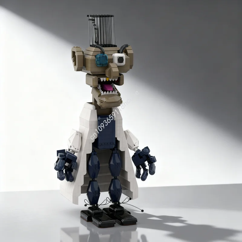 1688 stuks MOC Mad Scientist Originals Model Bouwstenen Speelgoed Assembleren Architectuur Kerstcadeaus DIY Creatief Idee Steentjes