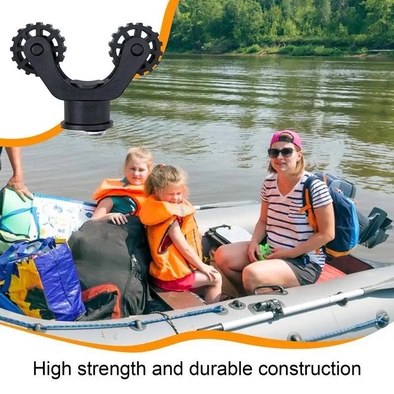 Boat Paddle Holder Kayak Accessories Track Mount Easy Installation Boat Paddle Holder Enhances Kayaking Experience